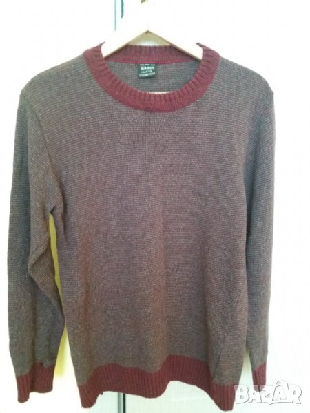 Мъжка блуза вишневочервен меланж, снимка 1