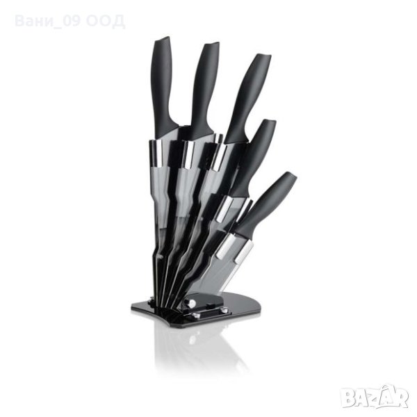 Сет ножове с поставка , снимка 1