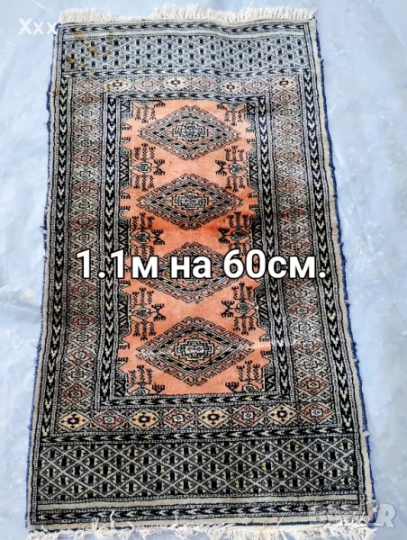 Ръчно тъкана вълнена пътека., снимка 1