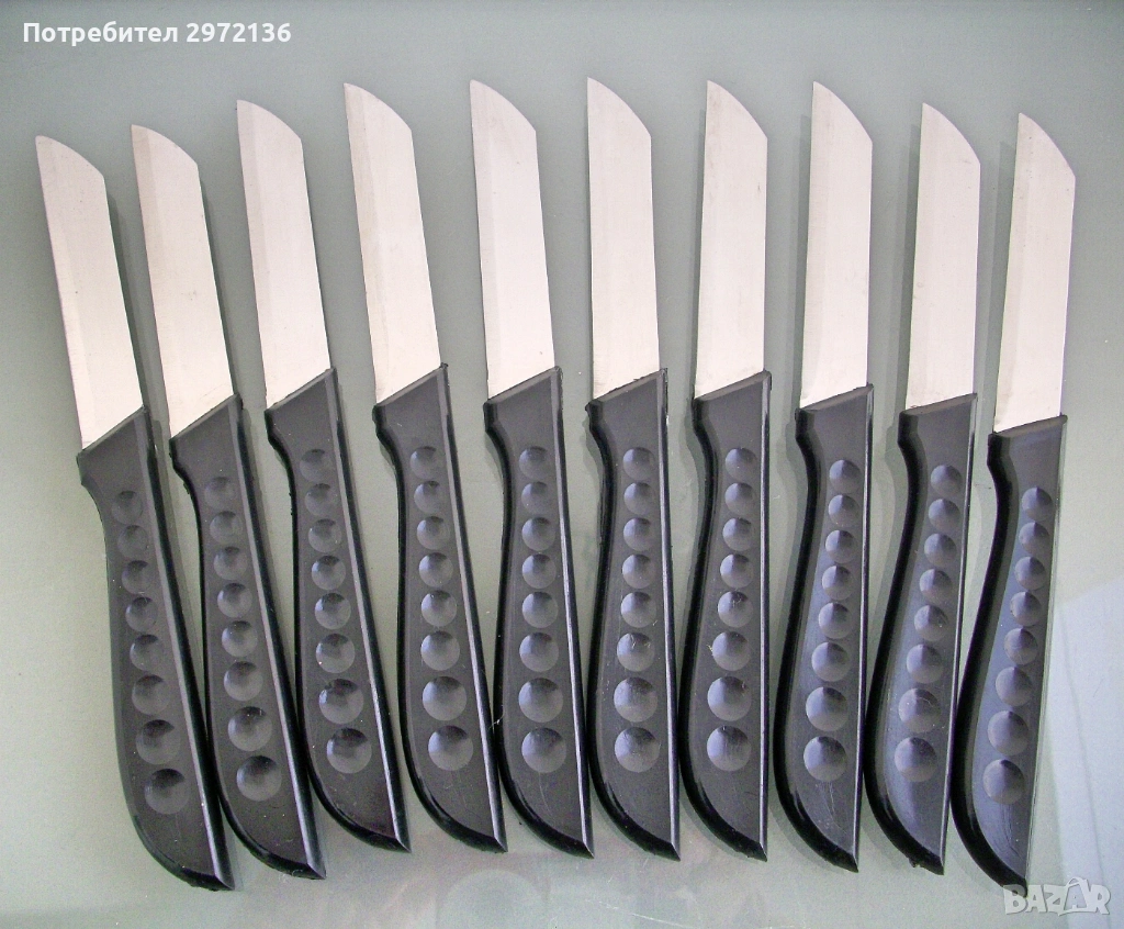 Малък кухненски нож 18 см комплект 10 броя, снимка 1