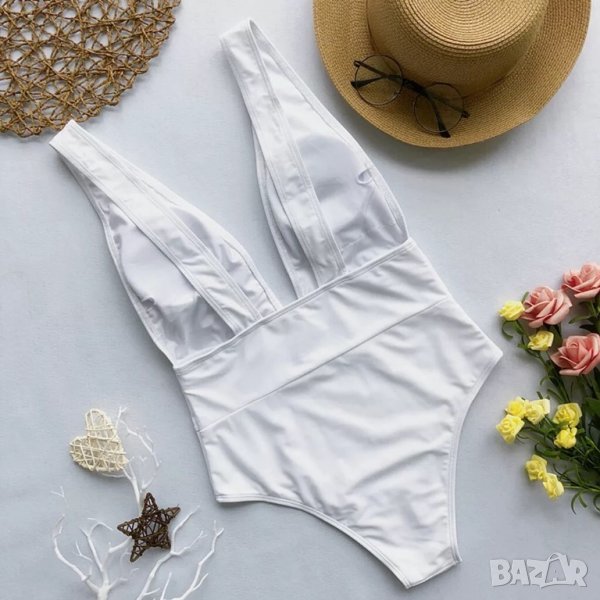 Цял бял бански в Бански костюми в гр. Пловдив - ID28038102 — Bazar.bg