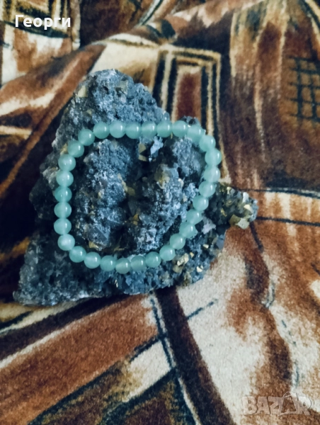 Естествена гривна от Нефрит, снимка 1
