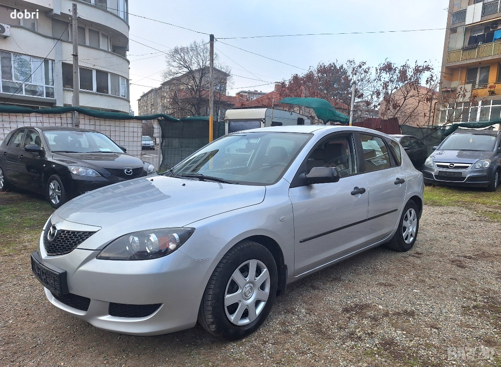 Мазда 3 1.4кб  90кс бензин с верига,фейслифт, снимка 1