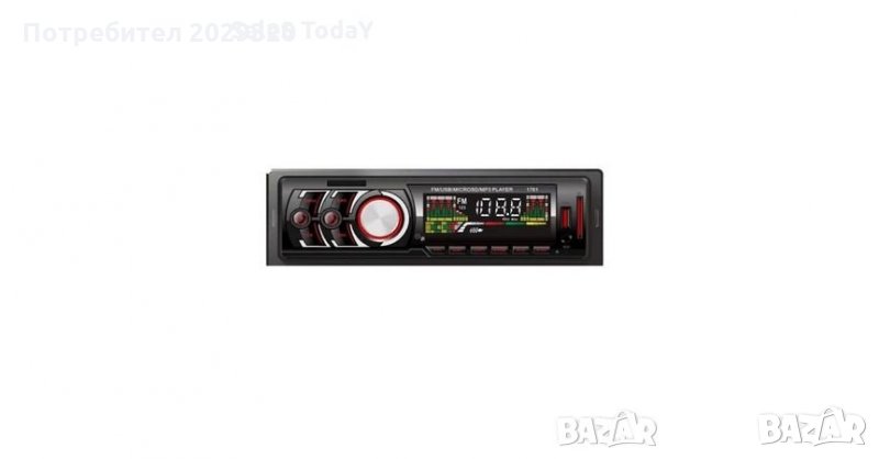 Радио MP3 плеър за кола USB SD AUX LCD DISPLAY 1781 , снимка 1