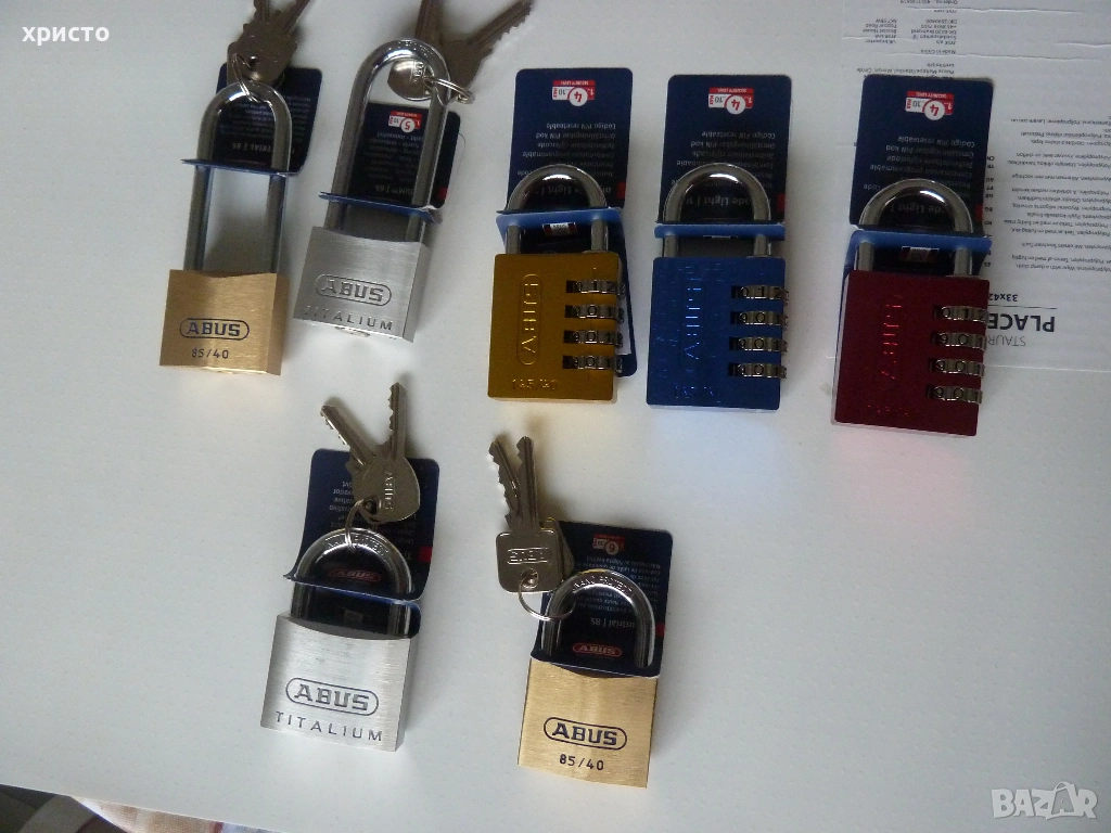 катинари Abus нови, снимка 1