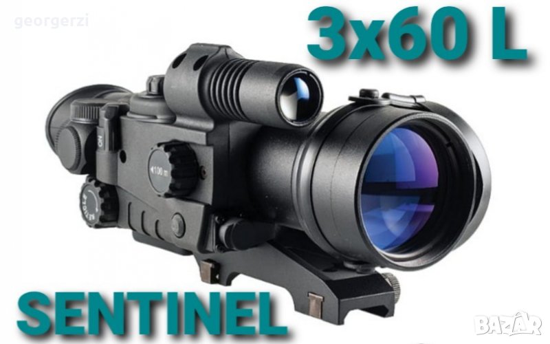 Нощен прицел YUKON NIGHT VISION Riflescope SENTINEL 3x60 L, снимка 1