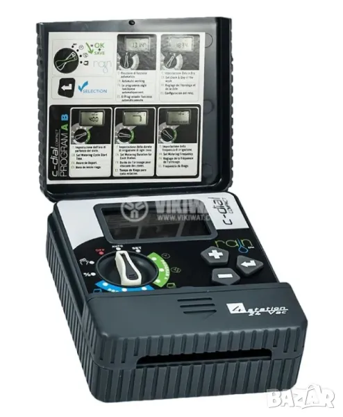 Програматор за напояване C-DIAL  за 4 зони, 9 VDC, снимка 1