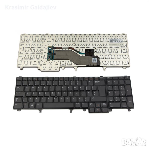 Клавиатура за Dell Latitude E5530 E6520 E6530 Precision M4700 M6700, снимка 1