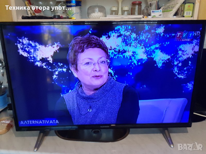 ТВ LED Teletunken Mpeg 4  и SAT 40 инча, снимка 1