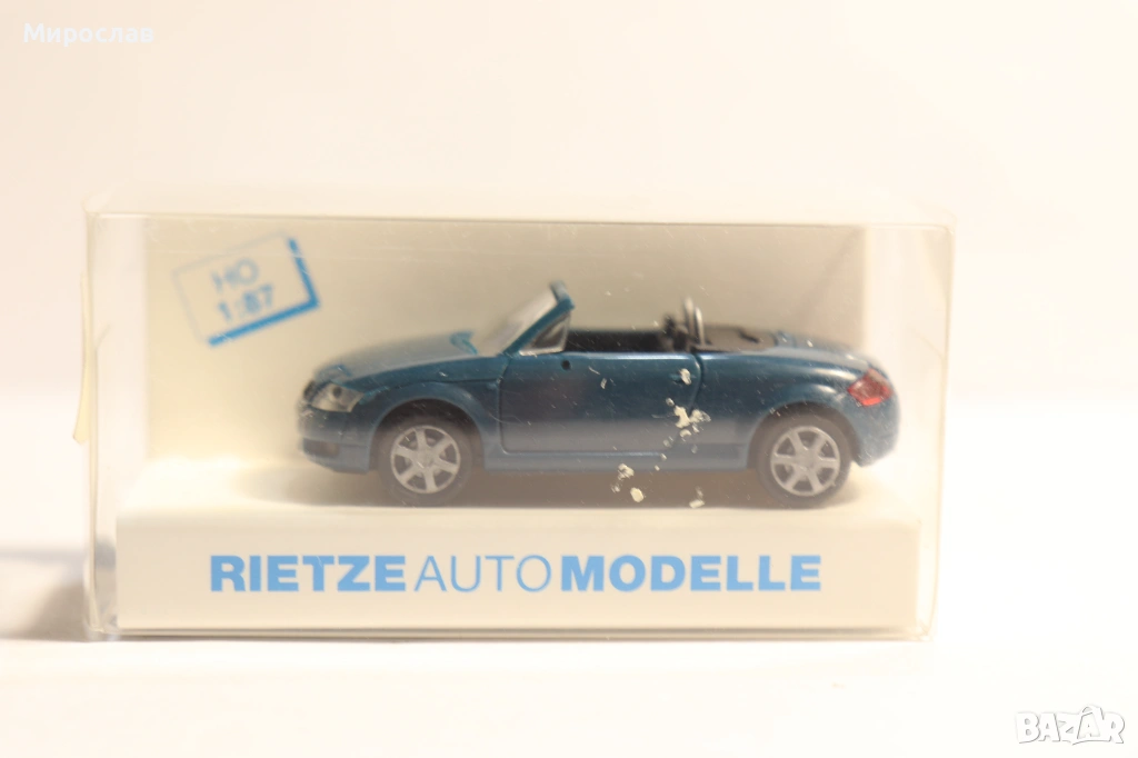 RIETZE H0 1/87 AUDI TT МОДЕЛ КОЛИЧКА ИГРАЧКА, снимка 1