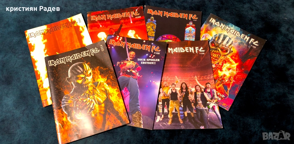 IRON MAIDEN списания , снимка 1