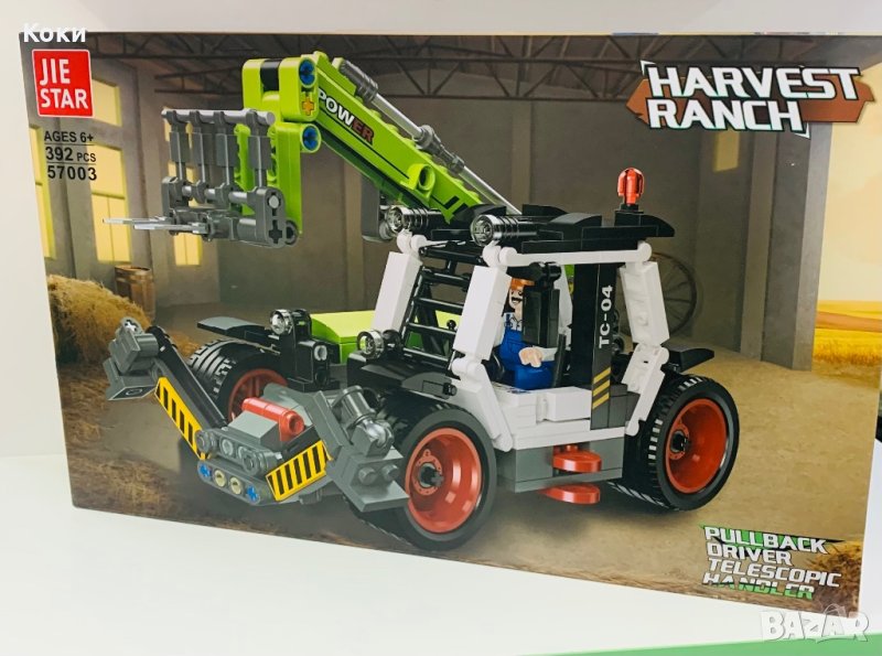 Лего конструктор JIE STAR Harvest ranch 392 части, снимка 1