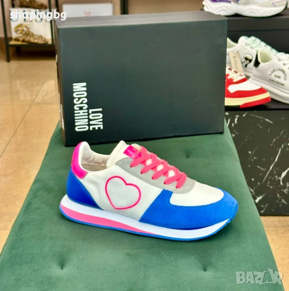 Оригинални дамски сникърси Love Moschino  189.99 лв., снимка 1