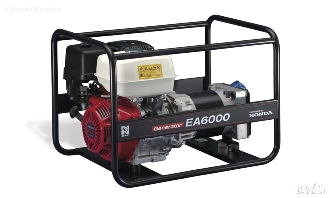 Бензинов Генератор HONDA 6000N1, снимка 1