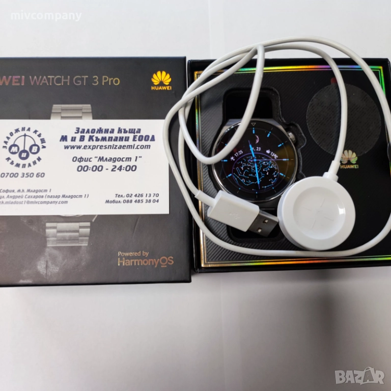 Смарт часовник Huawei Watch GT3 PRO, снимка 1
