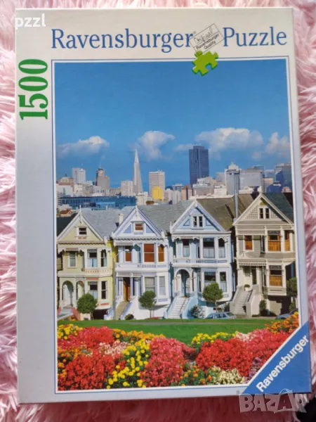 Пъзел "San Francisco Alamo Square" Kirsch 2000 г. Ravensburger 1500 части, снимка 1
