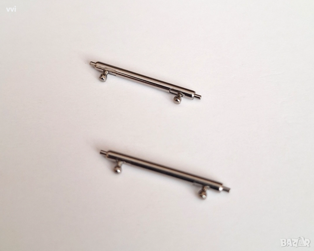 Чифт патенти за часовници 20 мм (бързосменяеми), снимка 1