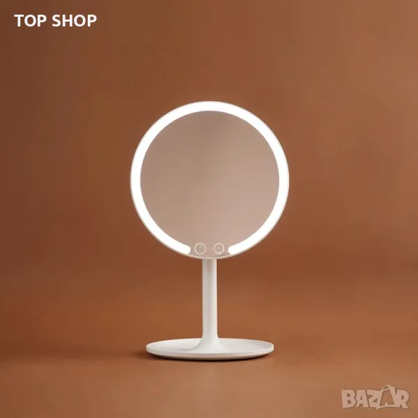 Easehold LED козметично огледало 10X увеличително акумулаторно огледало за грим със светлини, снимка 1