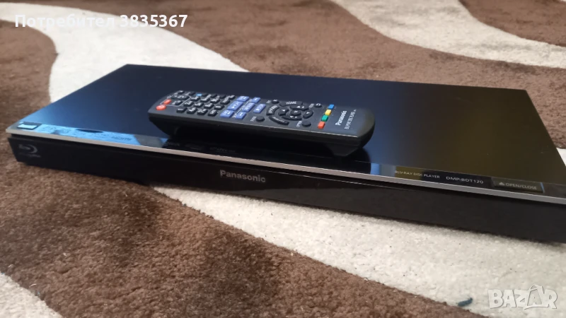 BLU-RAY DISC PLAYER PANASONIC, снимка 1
