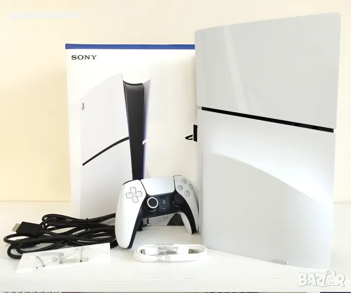 Пълен Комплект SONY PlayStation SLIM 5 Disc Edition/ Покупка на Изплащане, снимка 1