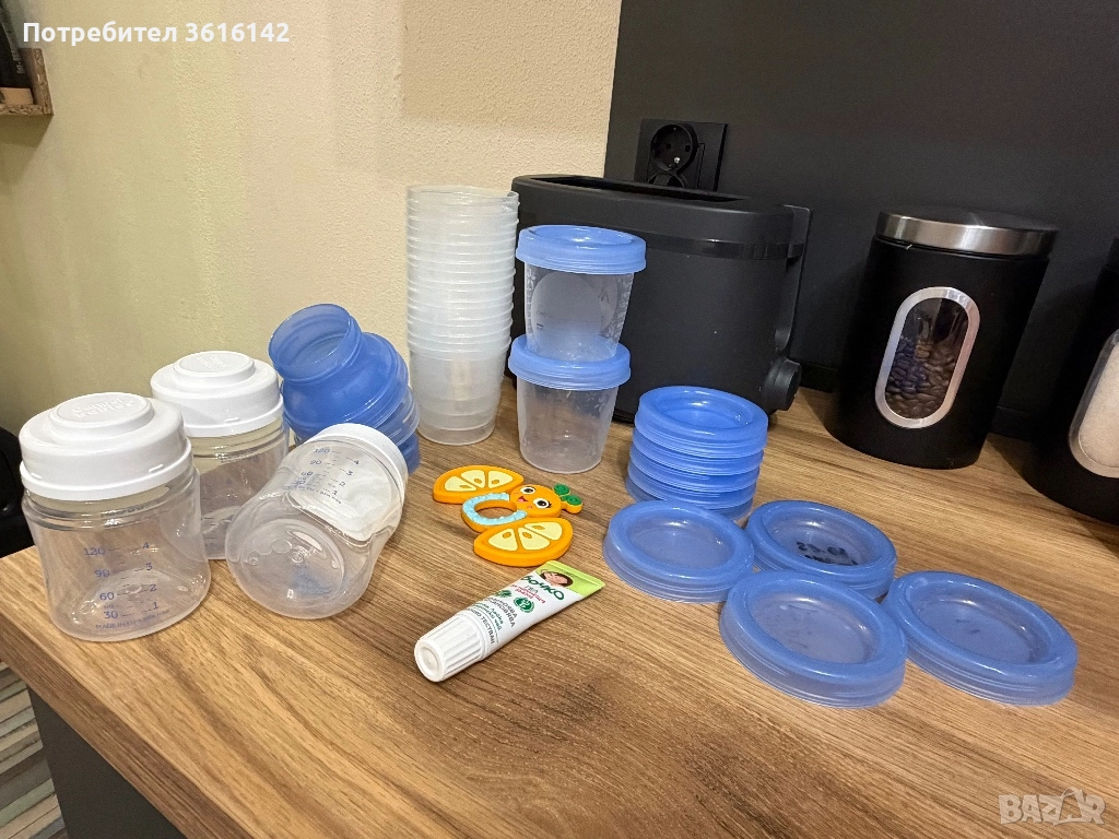 Контейнери за пюрета за бебе, снимка 1