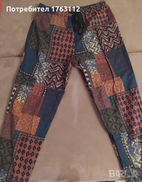 Urban outfitters панталон размер M-L, bohoo стил, свободно стоящ, носен веднъж, снимка 1