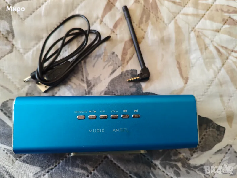 Компактна колонка MUSIC ANGEL с FM радио, снимка 1