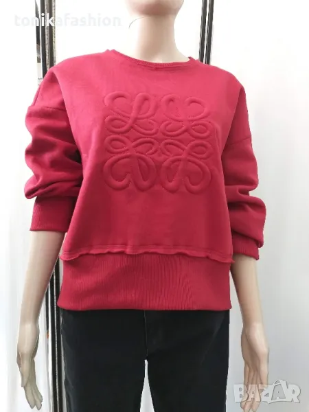 Овърсайз суитшърт с лого, снимка 1