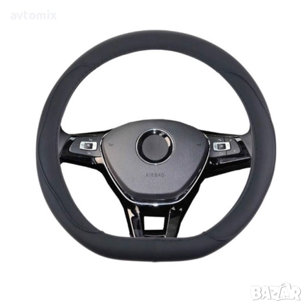 Калъф за волан СКОСЕН D-TYPE за VW, снимка 1