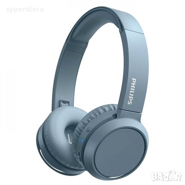 Слушалки Блутут Philips Bluetooth TAH4205BK сини SS300863, снимка 1