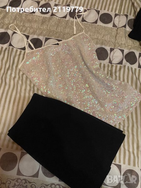 Дамски сет от пола и потник, снимка 1