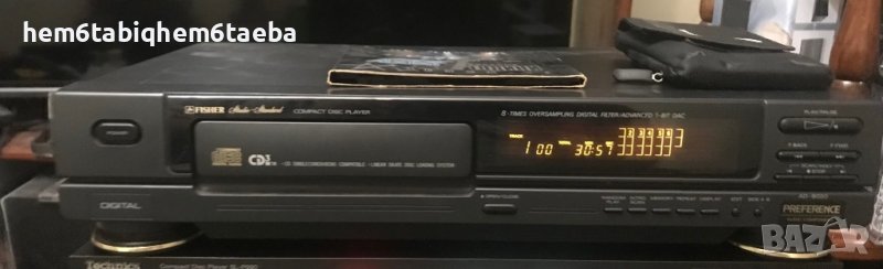 ЗА ПРАЗНИЦИТЕ -  70 лв. Fisher AD 9020 Studio Standard CD player, снимка 1