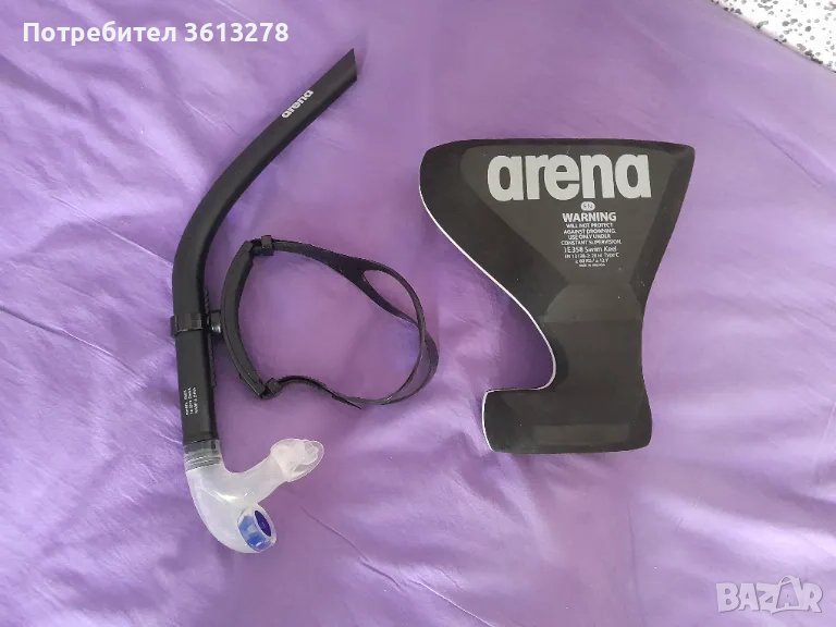 Шнорхел - "Arena Swim Snorkel III" и Пулбуй - "Arena Swim Keel", снимка 1