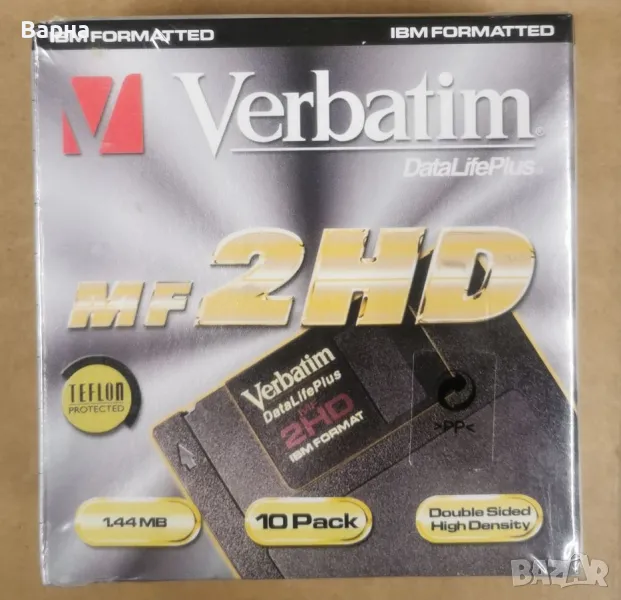 Дискети 3.5" Verbatim 1.44Мb, снимка 1