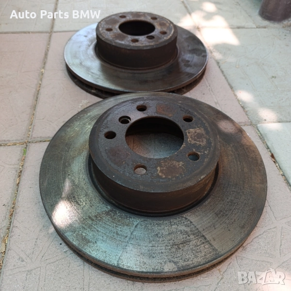 Предни спирачни дискове за BMW 530D 730D E60 E61 E63 E65 E66 E90 E91 E92 E93 БМВ Е60 Е61 Е65 Е90 Е91, снимка 1