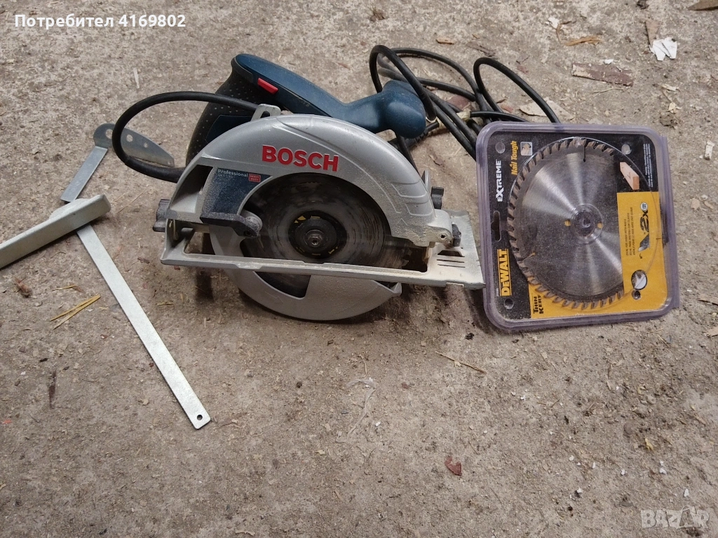 Ръчен циркуляр Bosch GKS 190, снимка 1