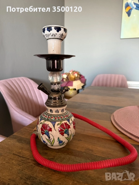 Керамично наргиле с ориенталски акцент , снимка 1