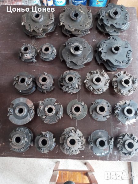 Продавам немски фрезови глави LEITZ DUFIX EXAKT за дървена евродограма., снимка 1