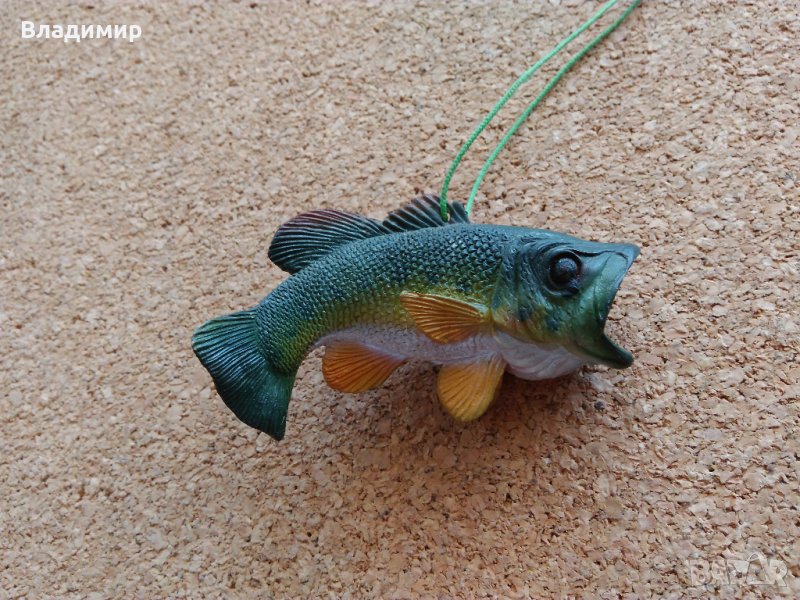 Сувенир -  риба бас (Largemouth Bass), снимка 1