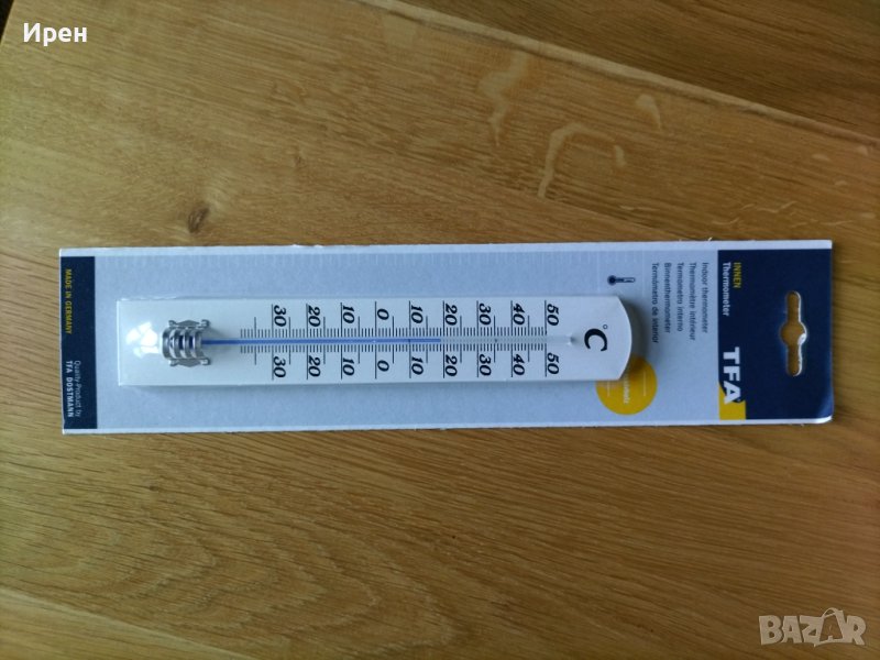 Немски термометър за помещения TFA, снимка 1