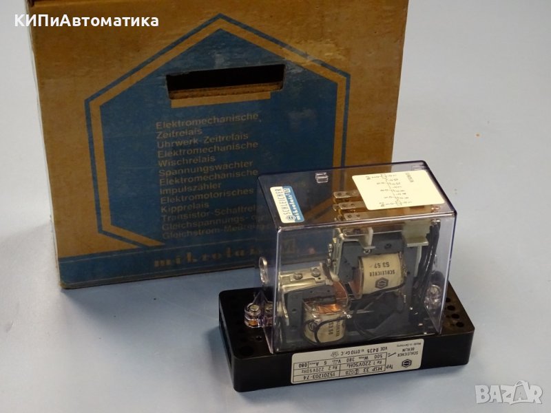 реле SCHLEICHER mikrolais MSP 33 220V, 50/60Hz, снимка 1