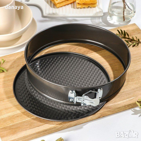 4623 Кръгла форма за печене с подвижно дъно, 26 см, снимка 1