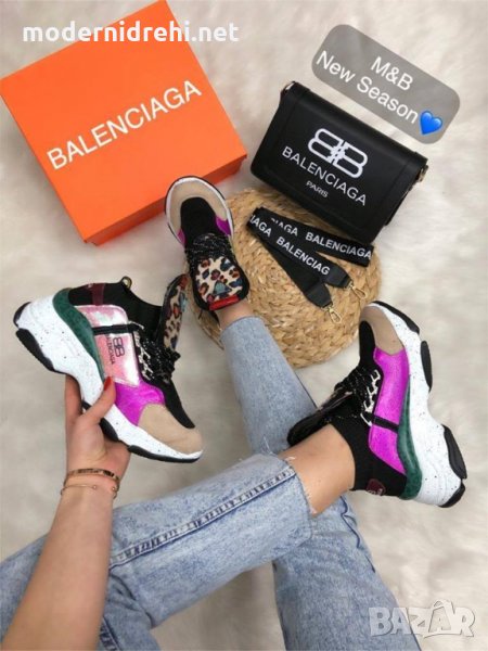 Дамски спортни обувки и чанта Balenciaga код 05, снимка 1