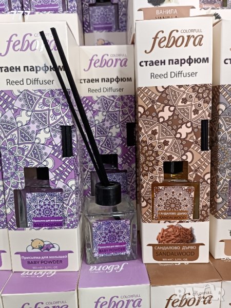 стайни парфюми ароматизатори FEBORA и Rivola 100 мл, снимка 1