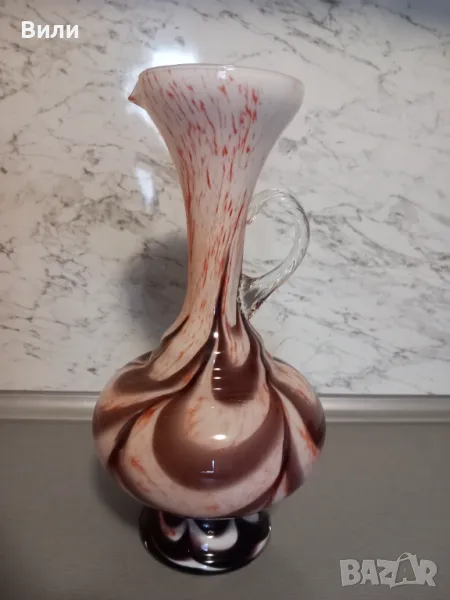 Ваза/кана от Мурано стъкло , снимка 1