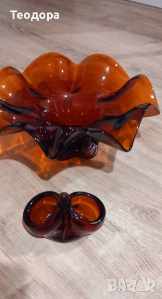 Духано стъкло фруктиера, снимка 1