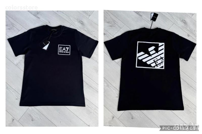 Мъжка Черна тениска EA /IM492k, снимка 1