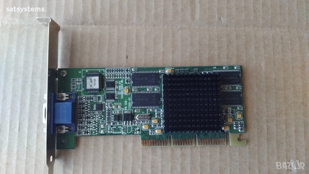 Видео карта ATi Rage128 Pro 32MB SDR 64bit AGP, снимка 1