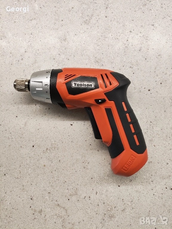Акумулаторна отвертка Toolson, снимка 1