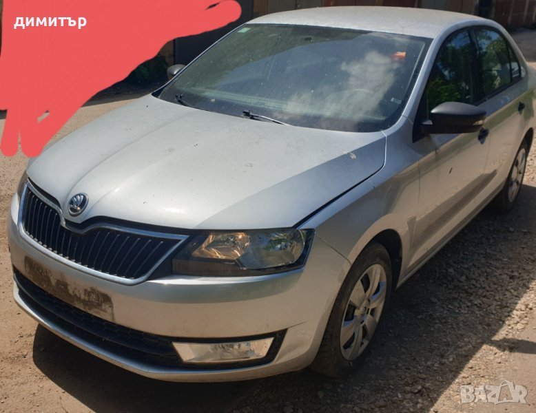 Skoda Rapid 1.2tsi на части!cjzc мотор, снимка 1